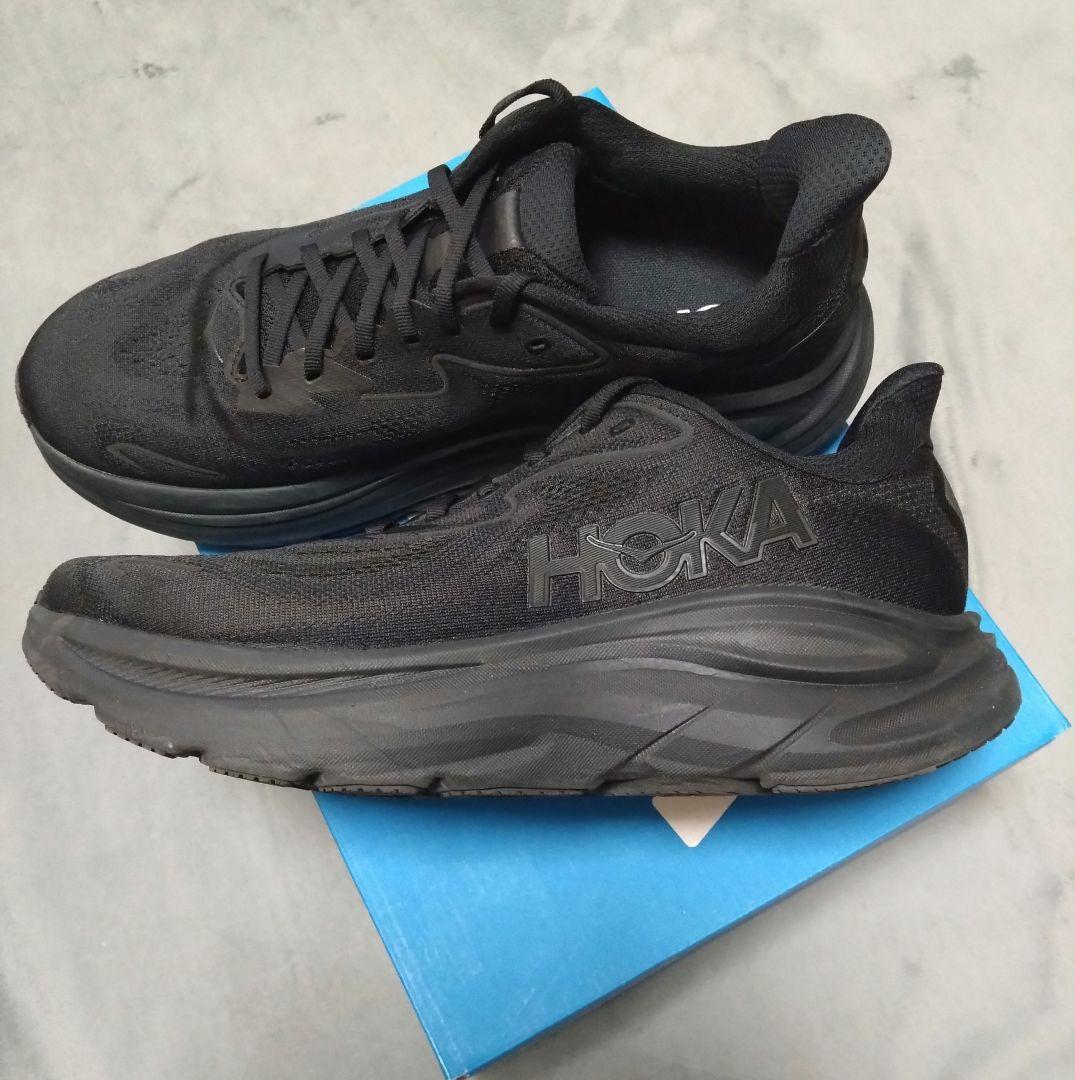 【HOKA】クリフトン10 / ブラック / 11D