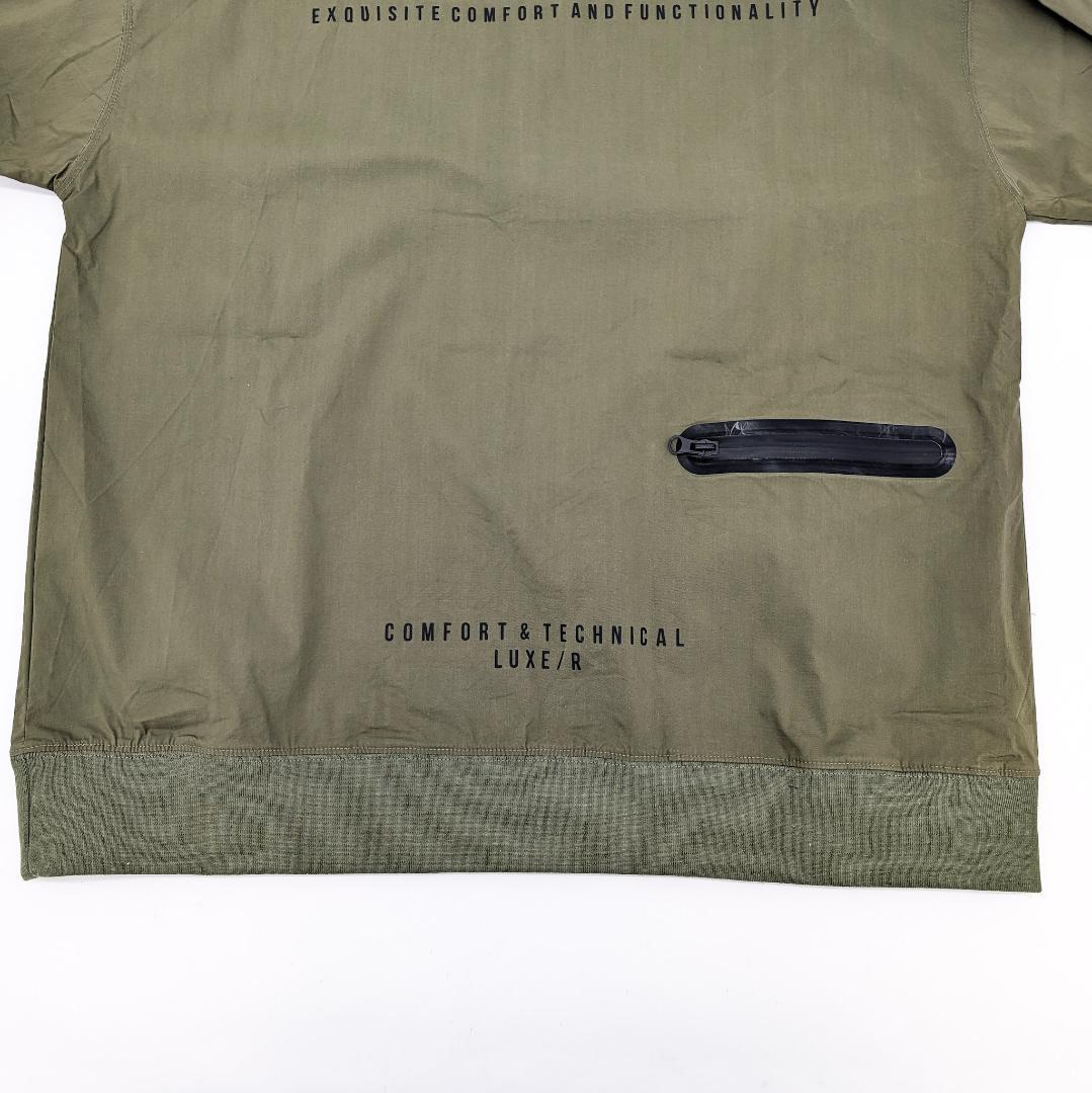 タ*ト様 LUXE/R ラグジュ 上下 セットアップ ハイネック カーキ Mサイ