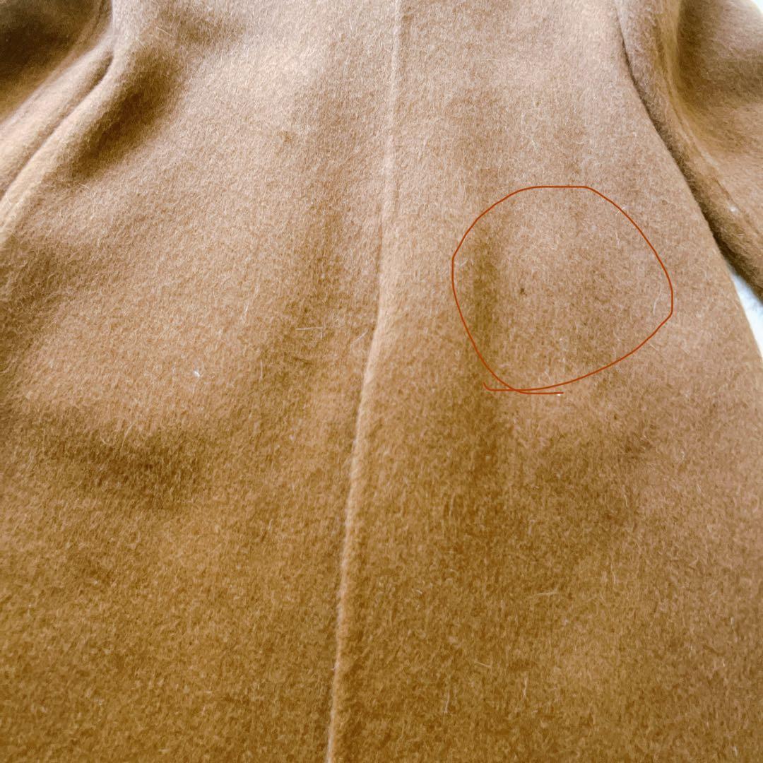 PIACENZA ピアチェンツァアルパカ　 Ａライン　ロングコート キャメル色