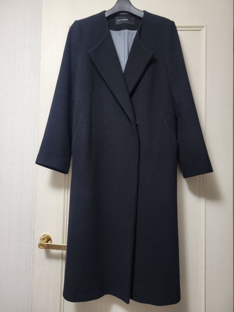 NOLLEY'Sロングコート黒