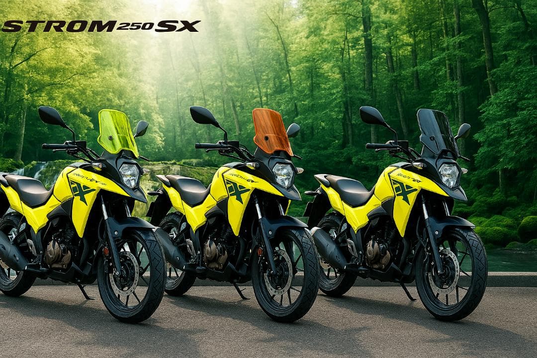 Vストローム250SX　ロングシールド　クリア1　ロングスクリーン VStrom