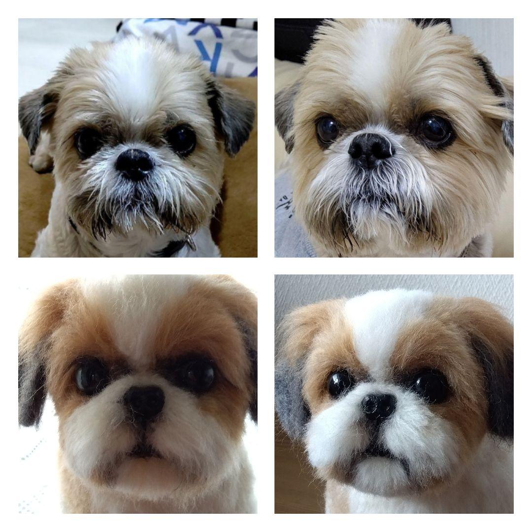 愛犬の羊毛フェルトオーダー制作・わんちゃん・メモリアル