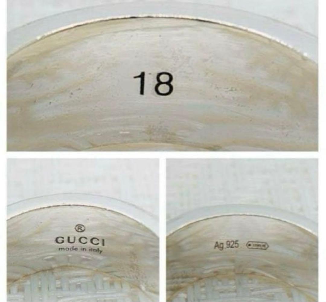 【新品仕上げ】GUCCI グッチ ゴースト アイコン リング 指輪 17号