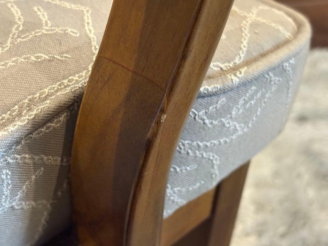 ②カリモク　karimoku アームチェア　アンティーク　ヴィンテージ SZ