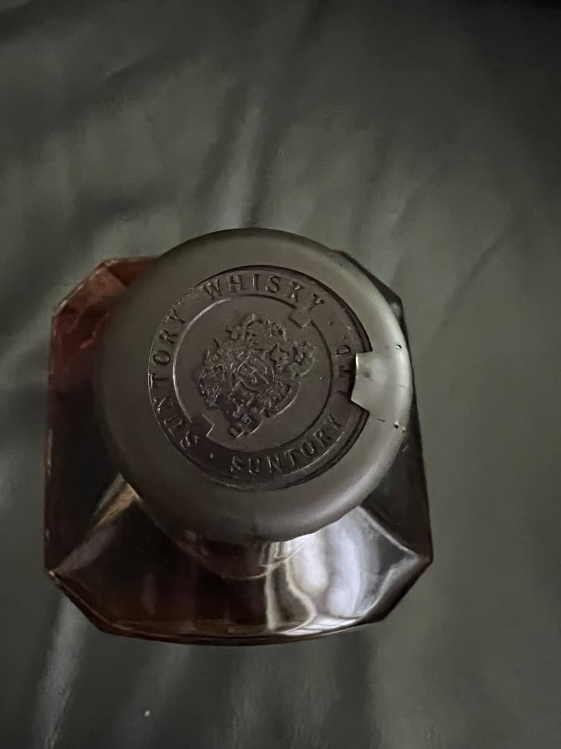 SUNTORY CREST 12 YEARS クレスト12年 黒キャップ