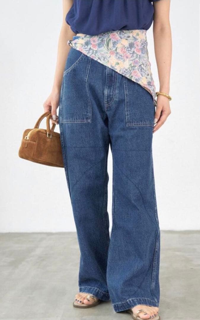 IENA KURO KURO/クロ 別注 BUSH PANTS デニムパンツ