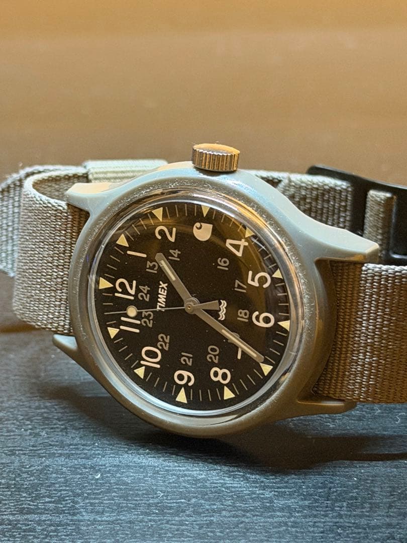 TIMEX × Carhartt コラボ腕時計 中古