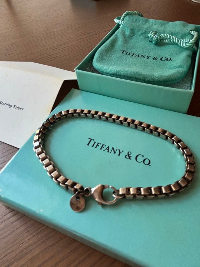 Tiffany & Co. スターリングシルバーブレスレット　ベネチアン