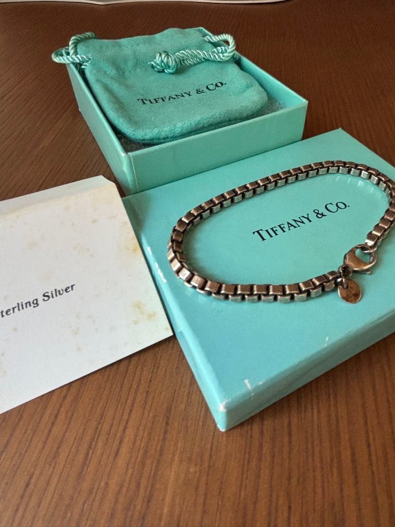 Tiffany & Co. スターリングシルバーブレスレット　ベネチアン