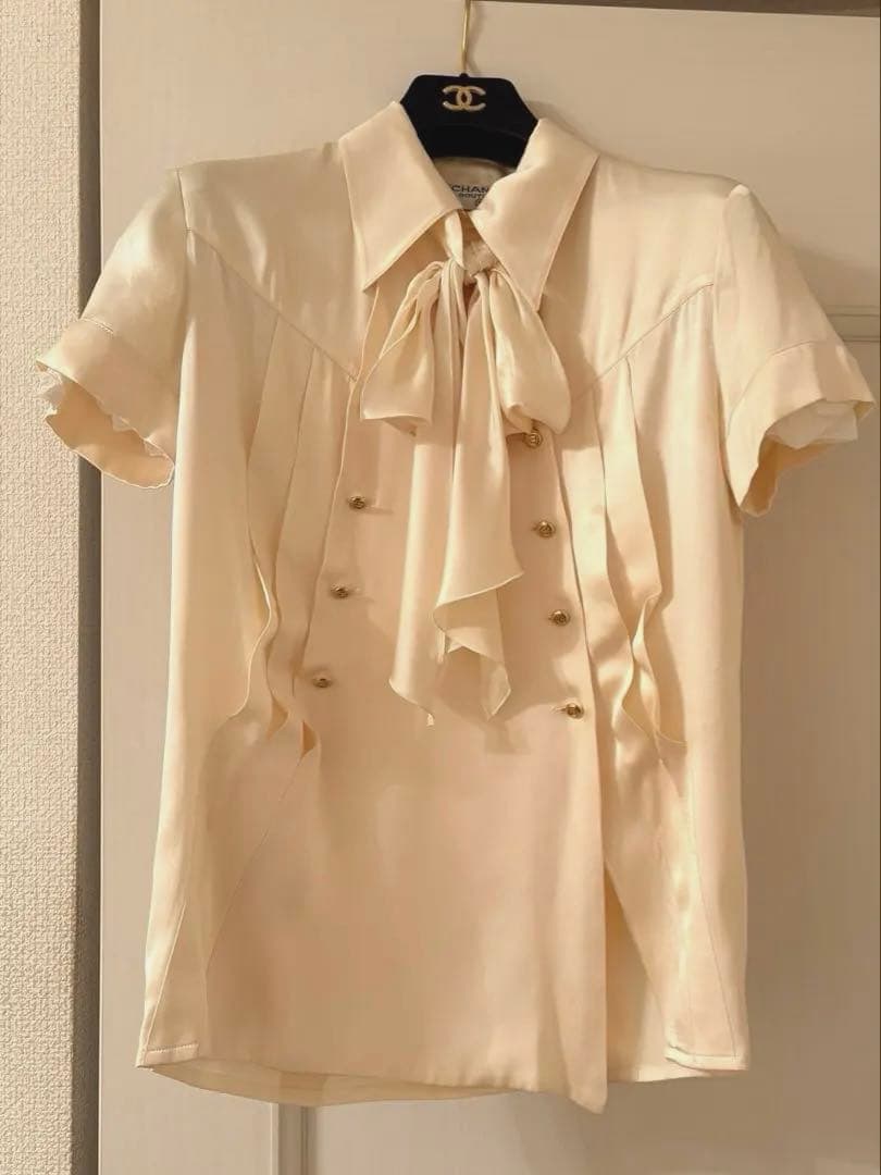 【連休セール】CHANEL シルクブラウス