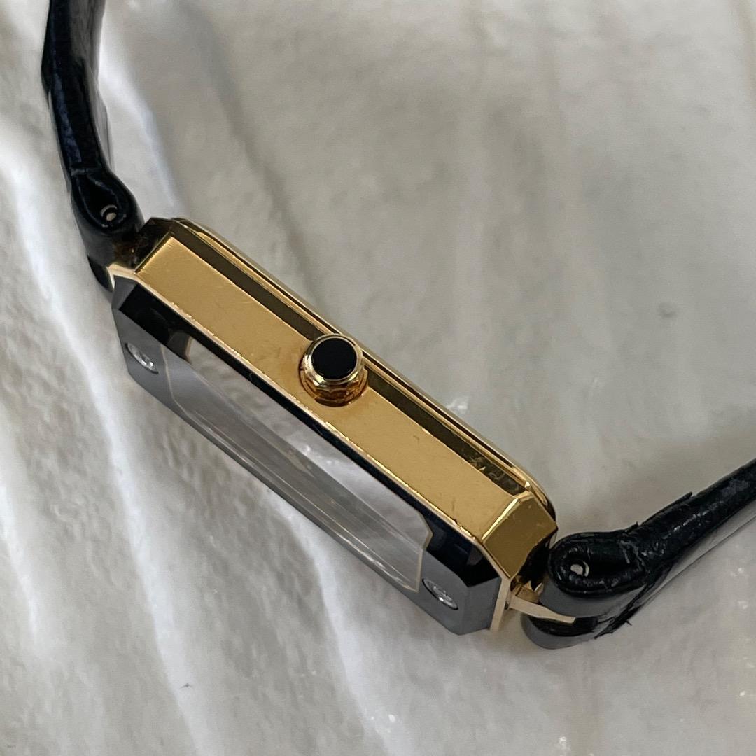 ✨稼働品・希少✨SEIKO エクセリーヌ 2E20 ブラック ダイヤ