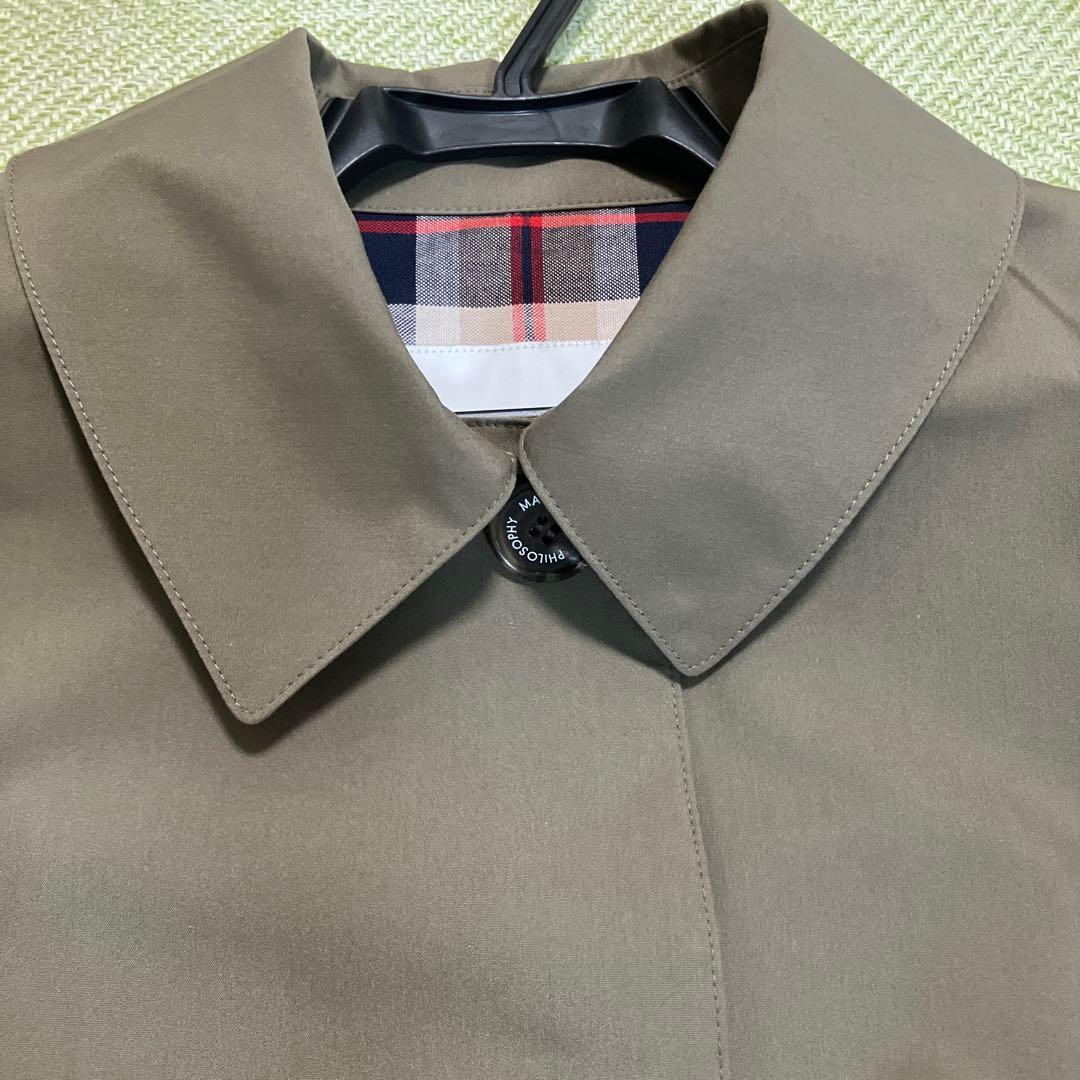 MACKINTOSH PHILOSOPHY マレー カーキ　ステンカラー 36