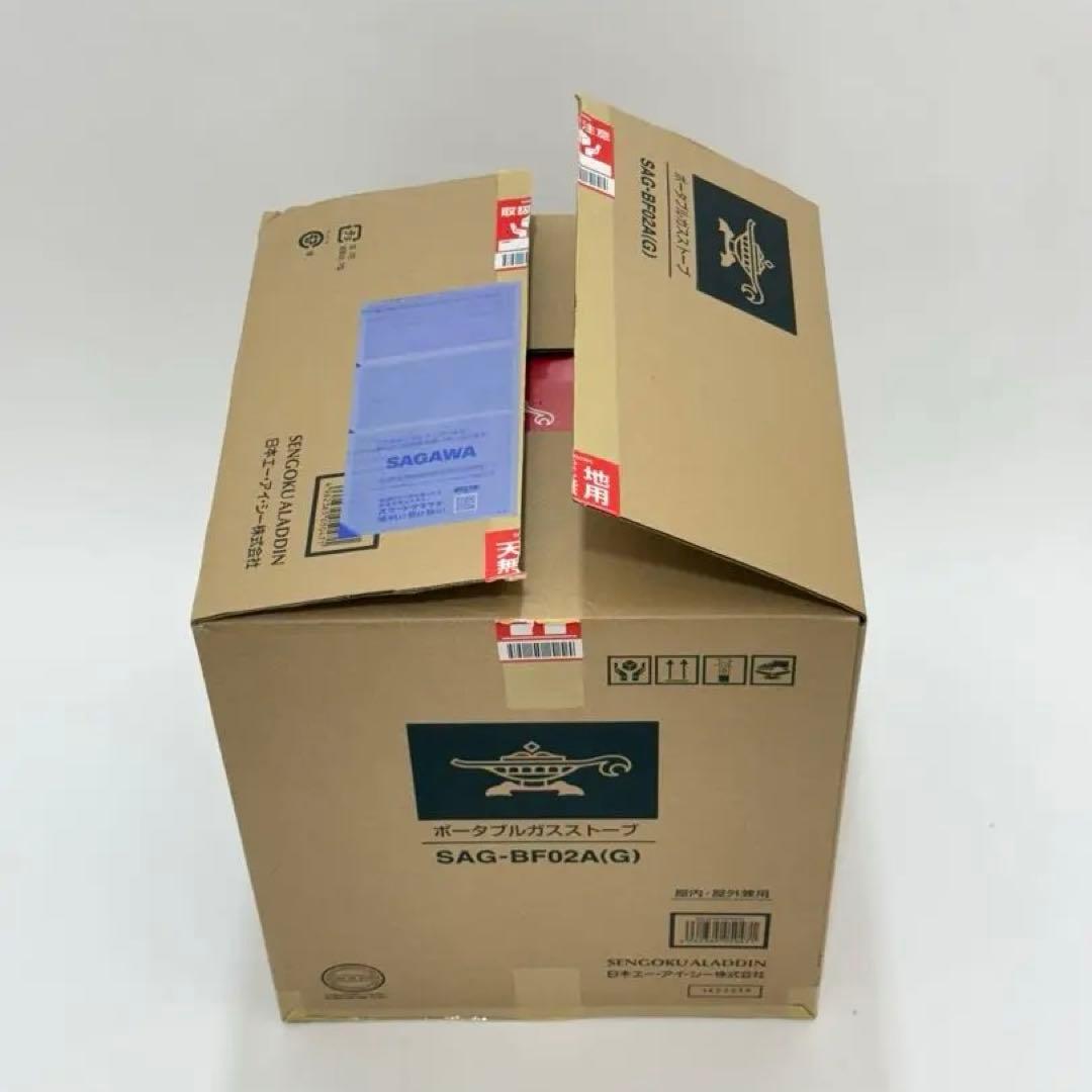 【美品】センゴクアラジンポータブル ガスストーブ SAG-BF02A使用回数1回