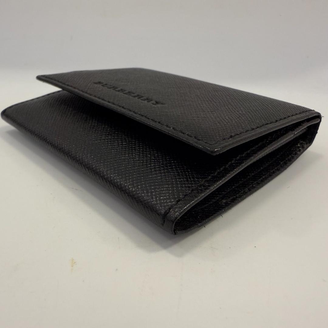 BURBERRY ブラック レザー ケース　　小銭入れ