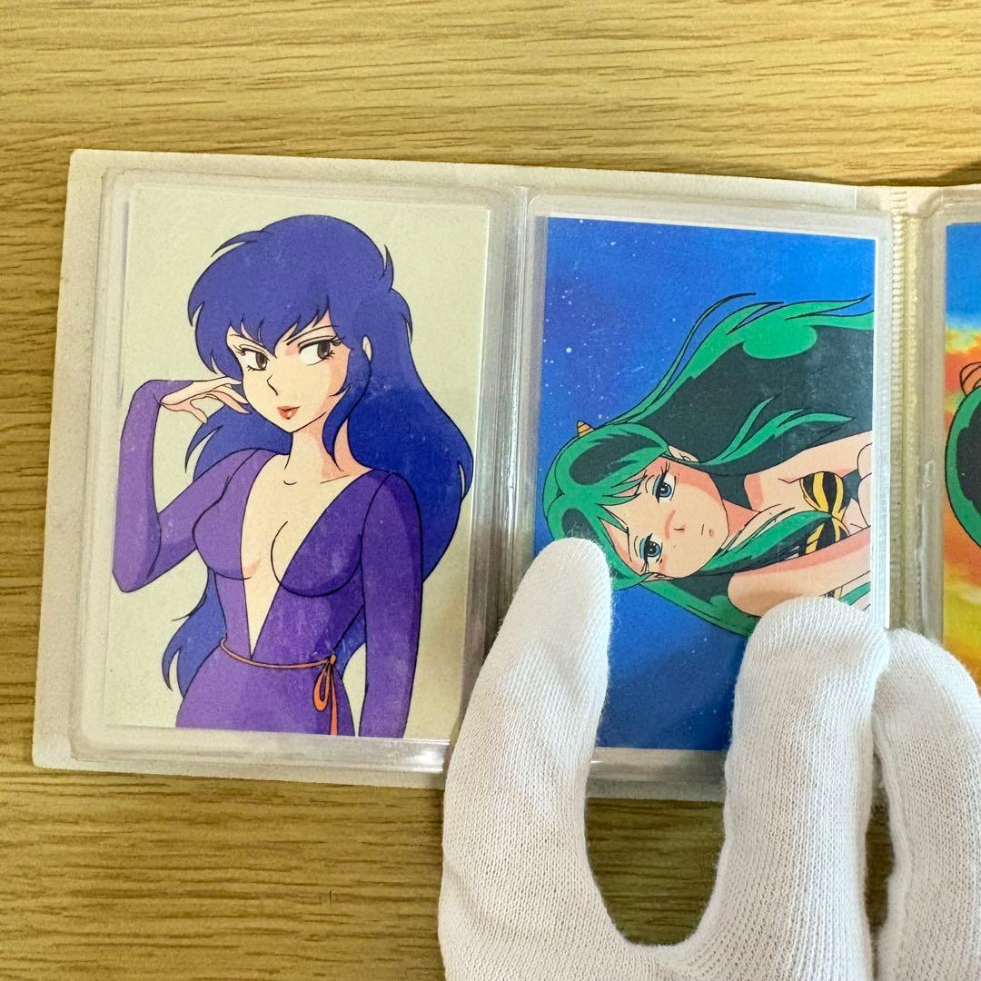 【激レア】 うる星やつら(当時物) ペンケース ステッカー ラミネートカード