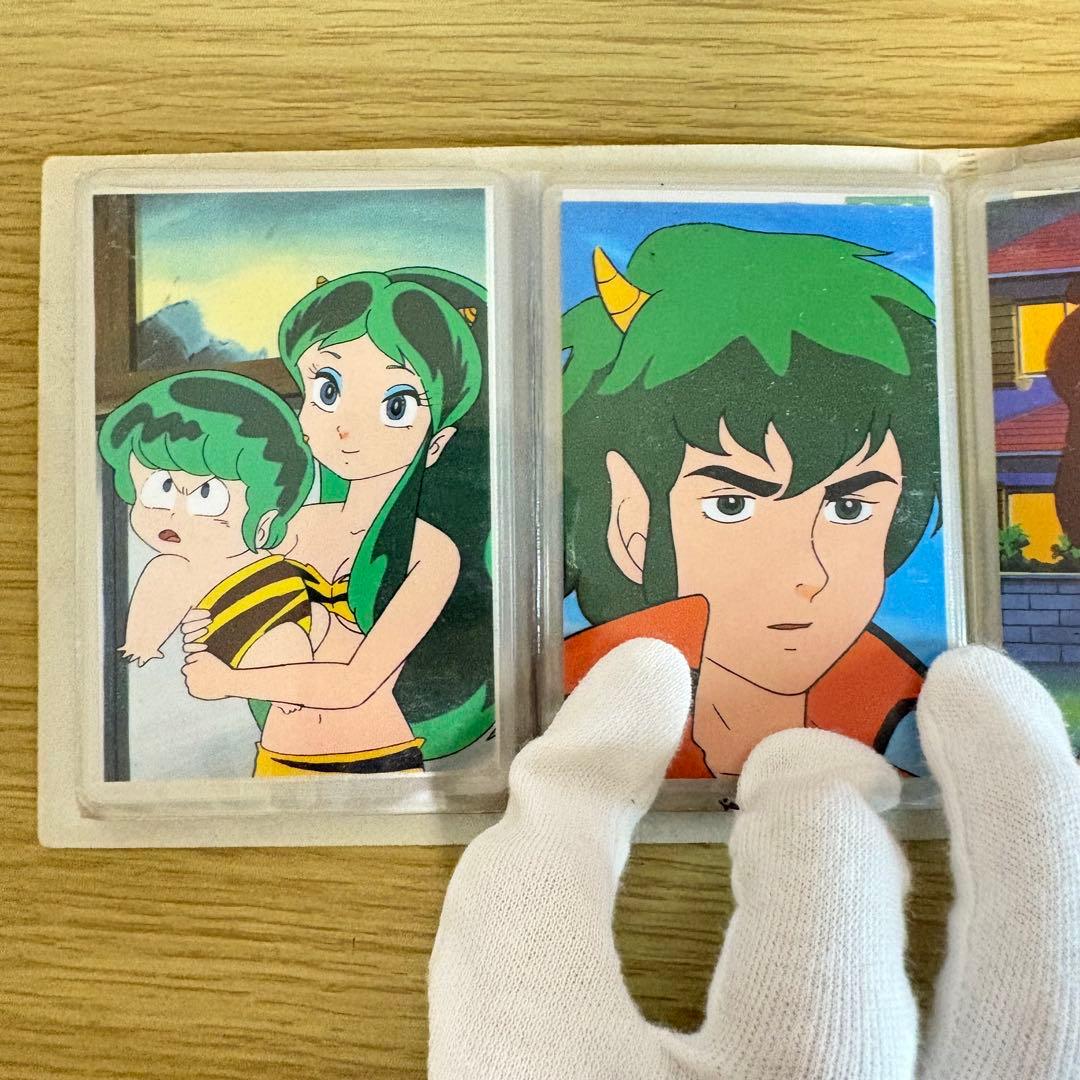 【激レア】 うる星やつら(当時物) ペンケース ステッカー ラミネートカード