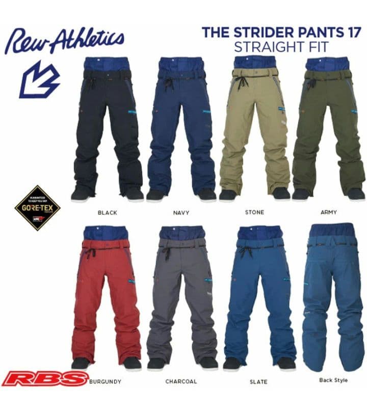 REW THE STRIDER PANTS 17 スノーボード GORE-TEX