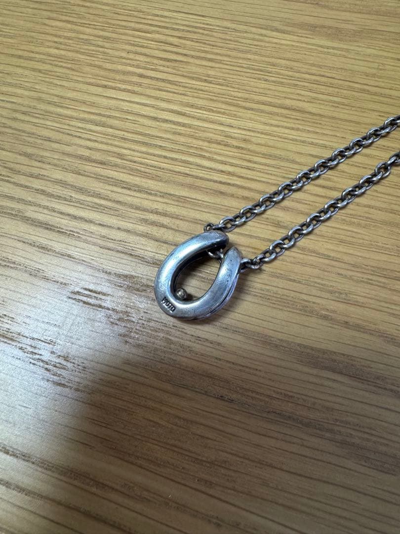LEATHER&SILVER MOTO モト 馬蹄ネックレス