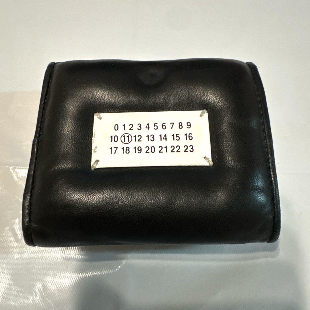 Maison Margiela 黒 三つ折り財布 グラムスラム