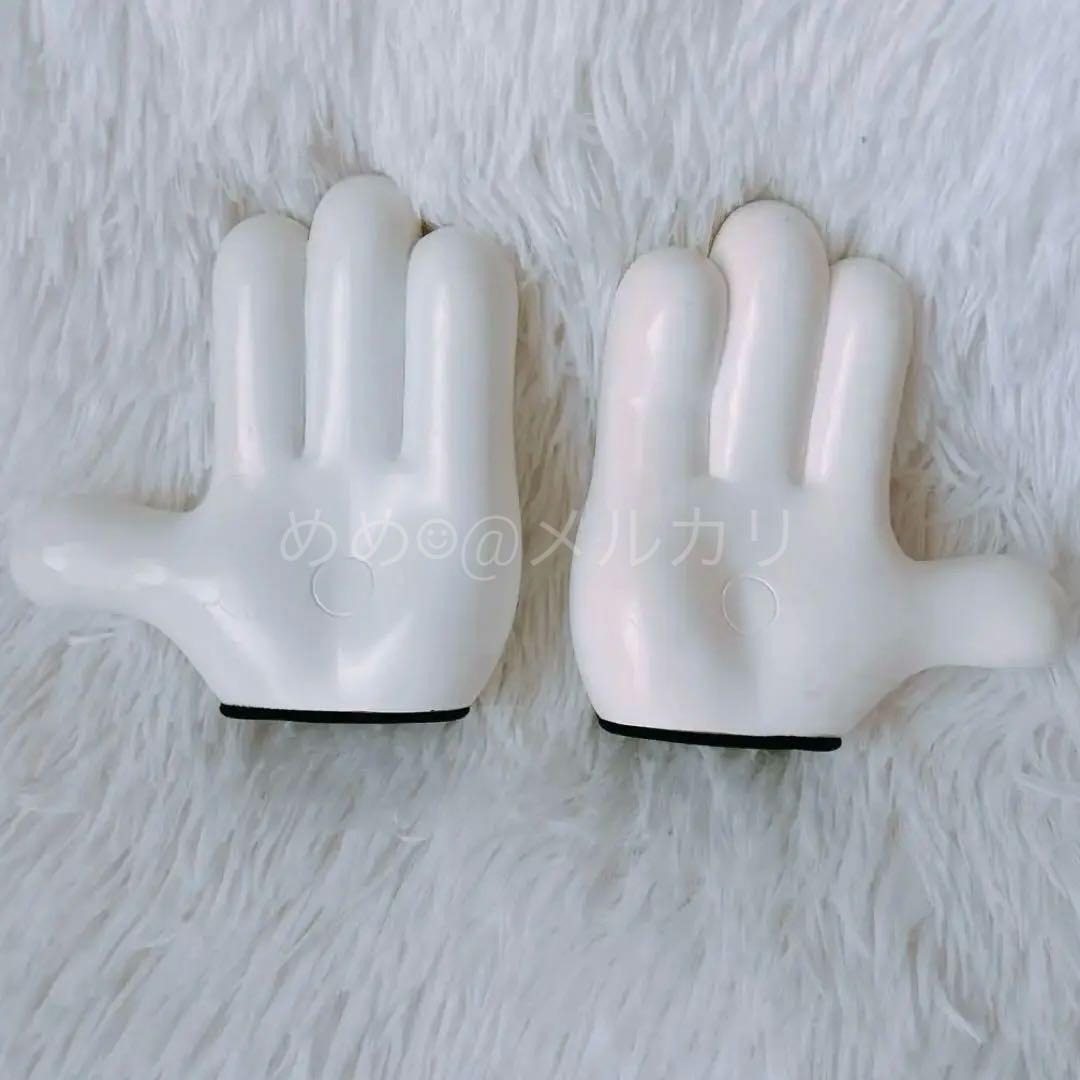 ディズニーストア ミッキー ハンド型 ブックエンド ブックスタンド