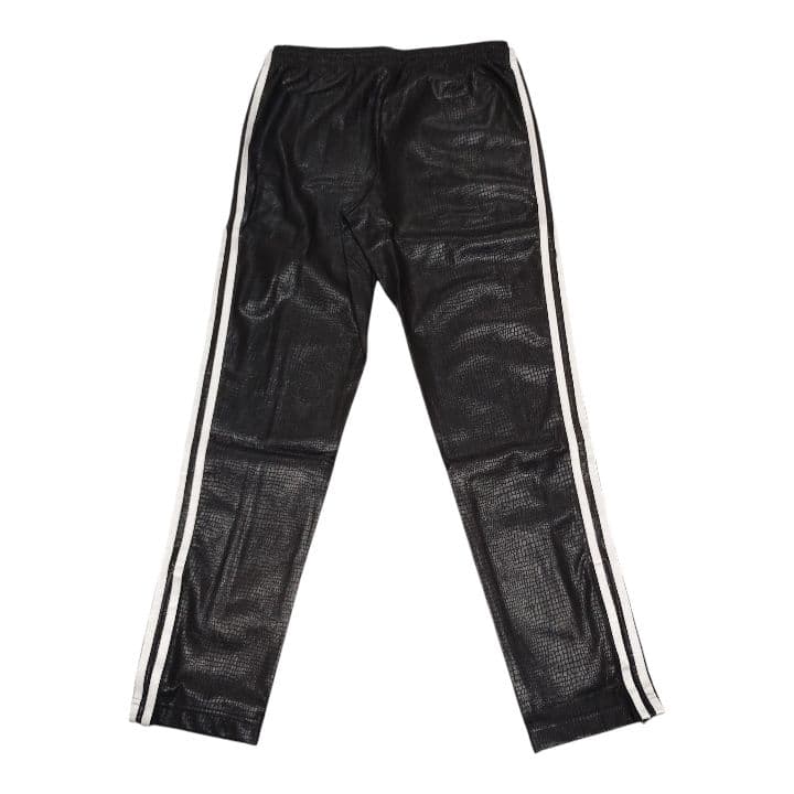 希少✨アディダス オリジナルス プレミアム フェイクレザー トラックパンツ