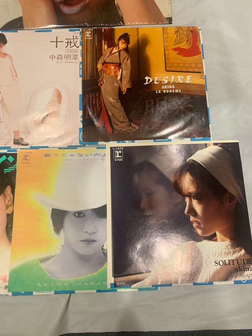 中森明菜 レコード LP+EP 16枚セット 初期アルバム多数 帯付きあり