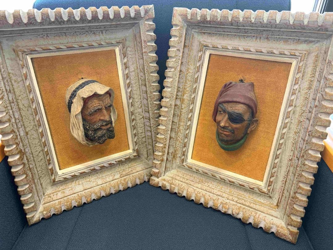 【傷あり】Bossons ヴィンテージ ボッソンズ フレーム付き 5点セット