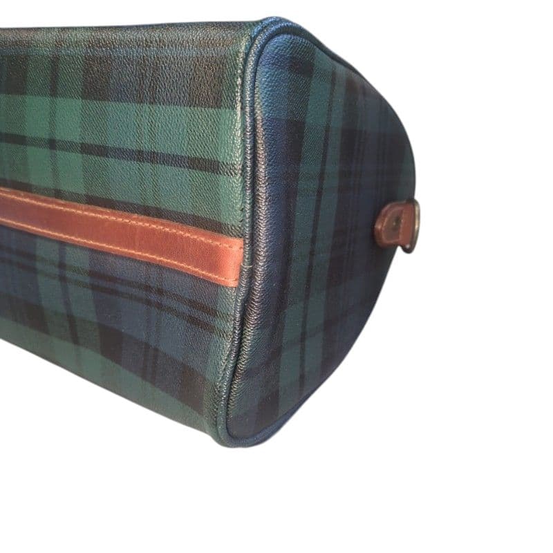 極美品　ポロラルフローレン　ボストン　ミニボストン　レザー　チャーム　PVC