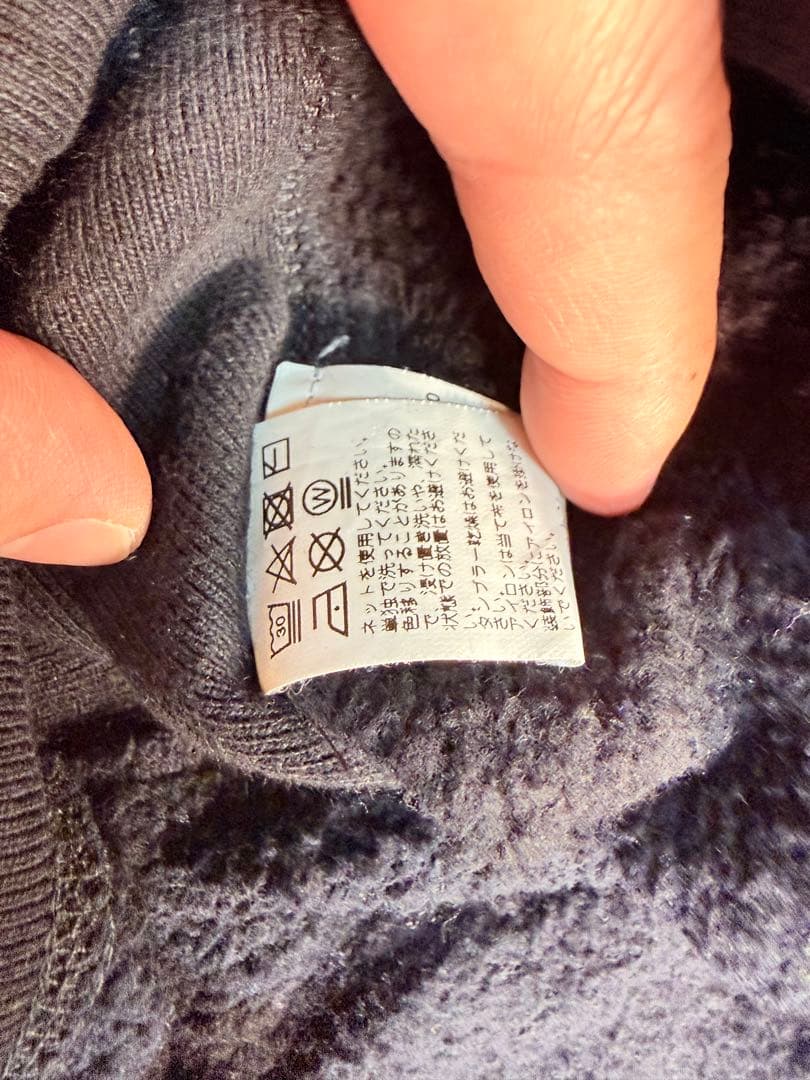 【人気】NOAH レオパード コアロゴ パーカー ブラック カナダ製