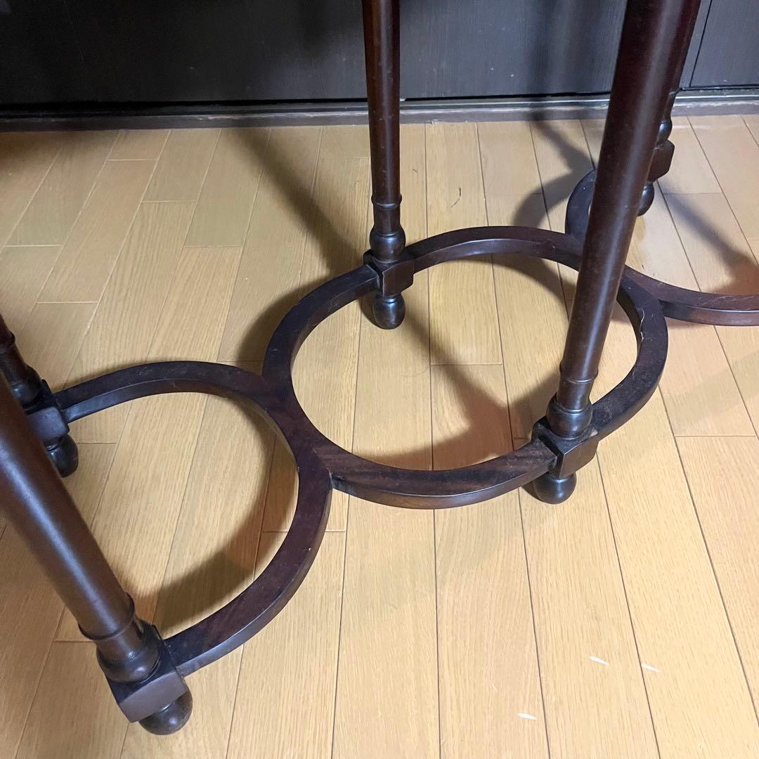 アンティーク家具調 コンソールテーブル アンティーク 飾り台 引出し付 英国家具