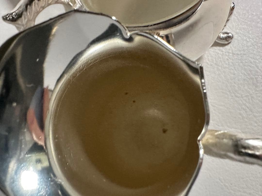 hayakawa silver 早川シルバー　銀　茶器