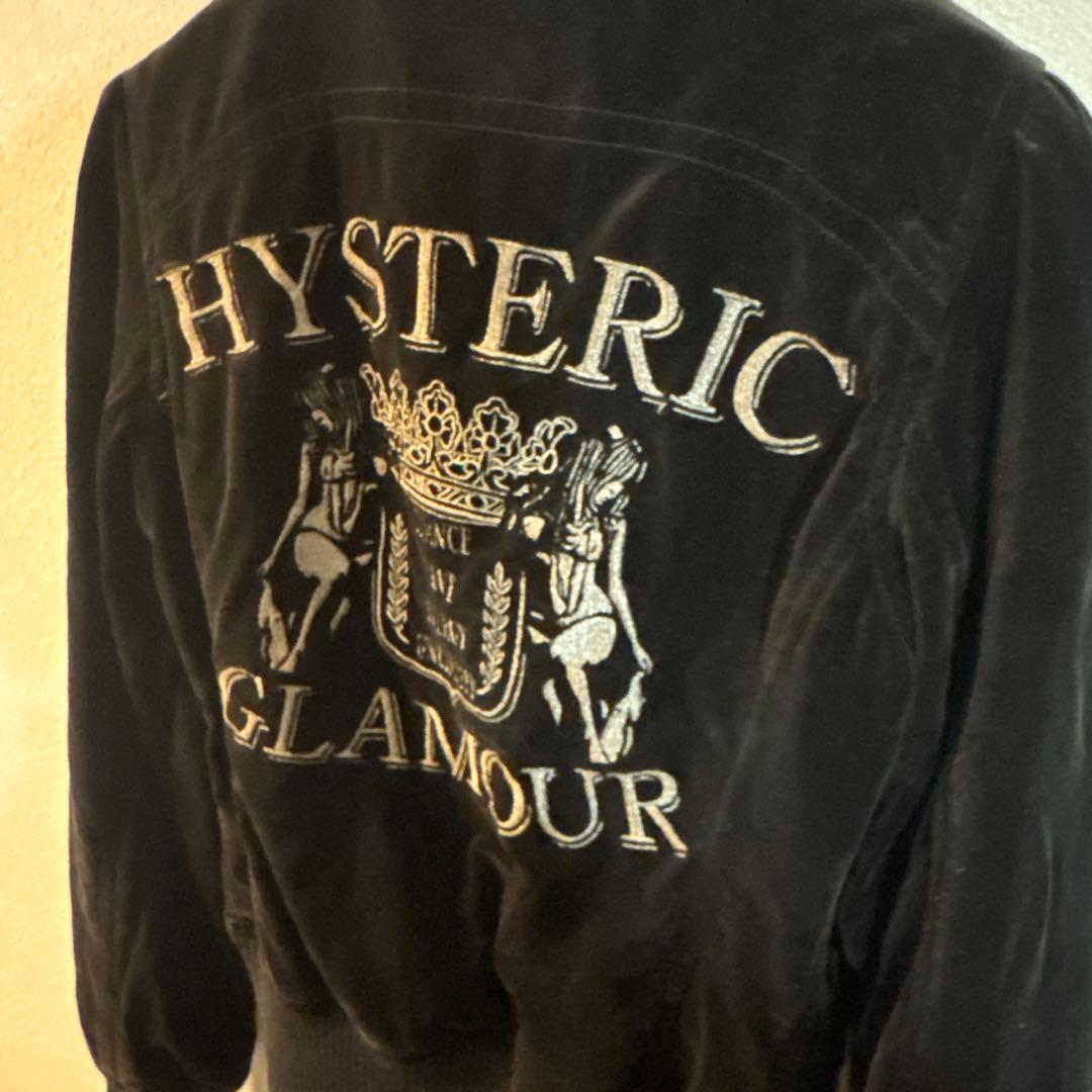 ヒステリックグラマー　スタジャン　刺繍　ブラック　サイズフリー　完売モデル