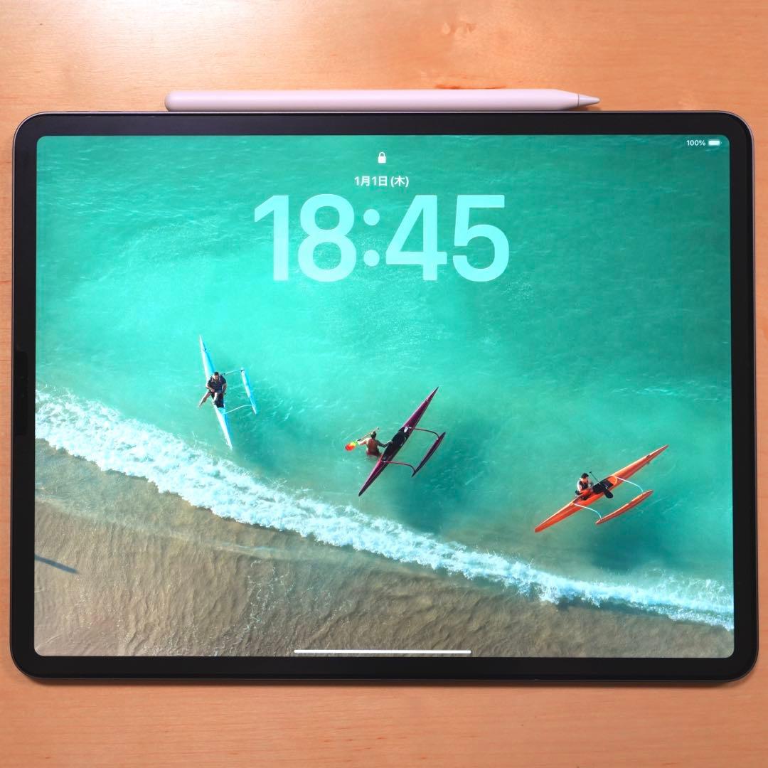 91%ペン付：12.9インチiPad Pro Wi-Fi 64GB （第3世代）