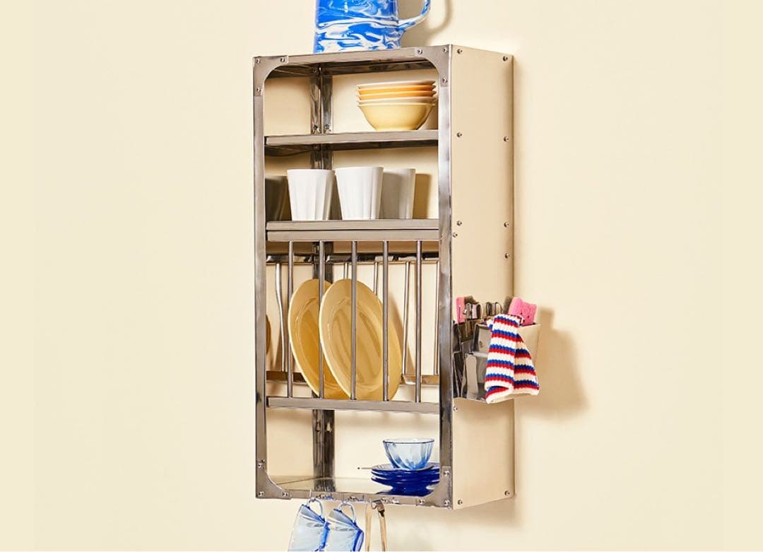 スチールラック・メタルラック HAY INDIAN PLATE RACK M