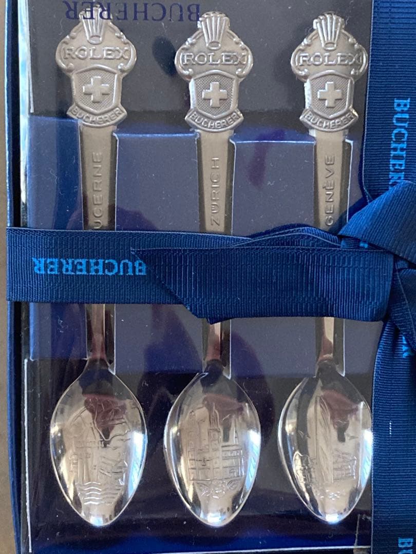 ROLEX BUCHERERのスプーン 6本セット 未開封 未使用