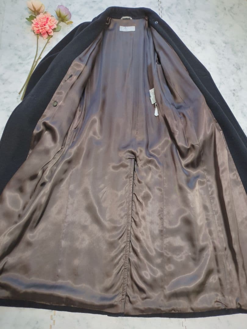 Max Mara　マックスマーラ　ヴァージンウール　ロングコート