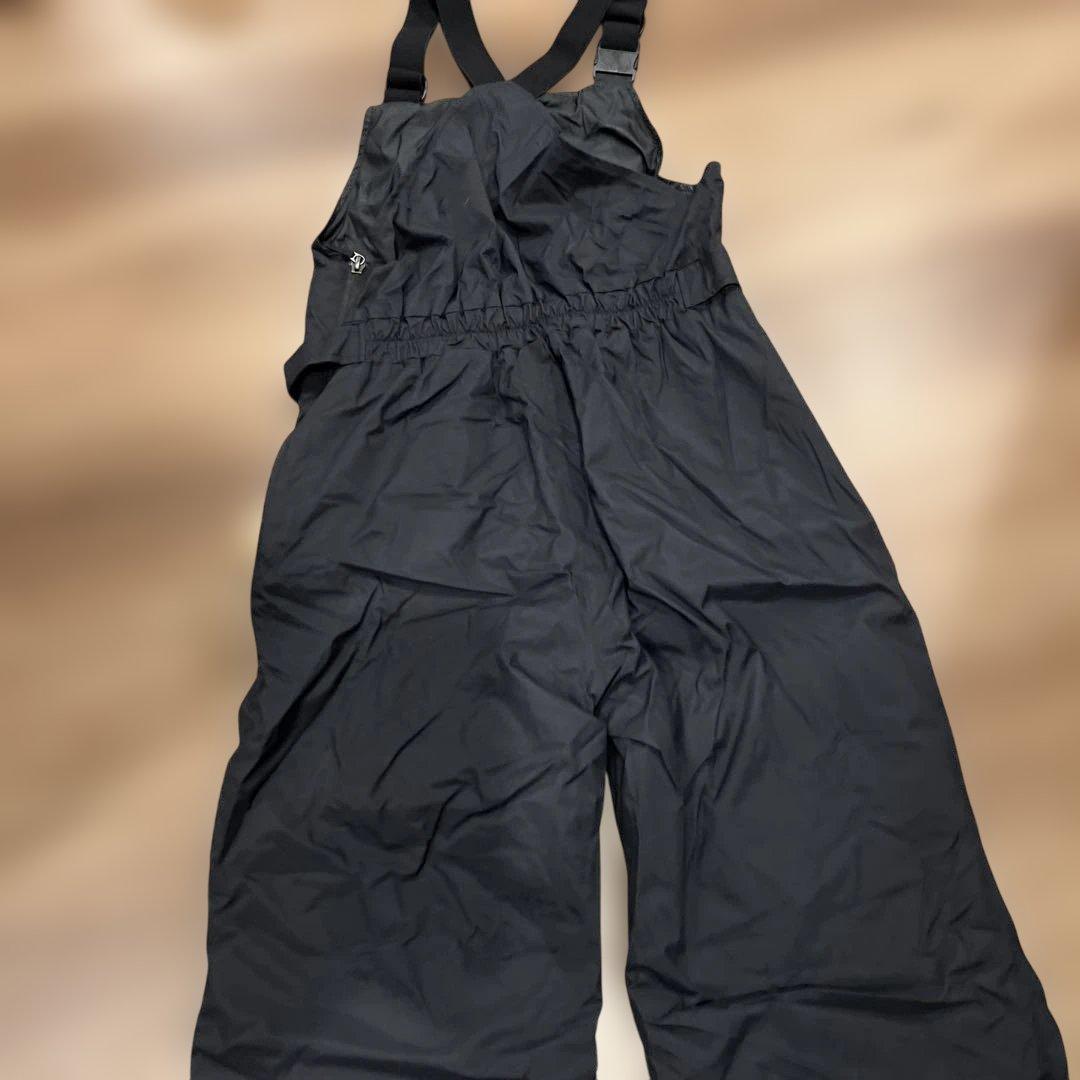 (新品タグ付き)NORTH FACE 150-170 ブラック オーバーオール