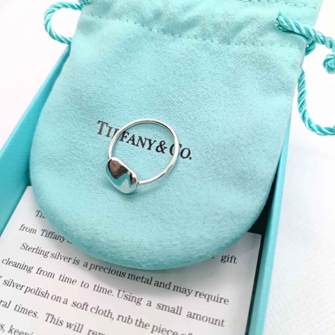 ゆきみ様　極美品✨️　ティファニー　リング　ビーン　925 シルバー