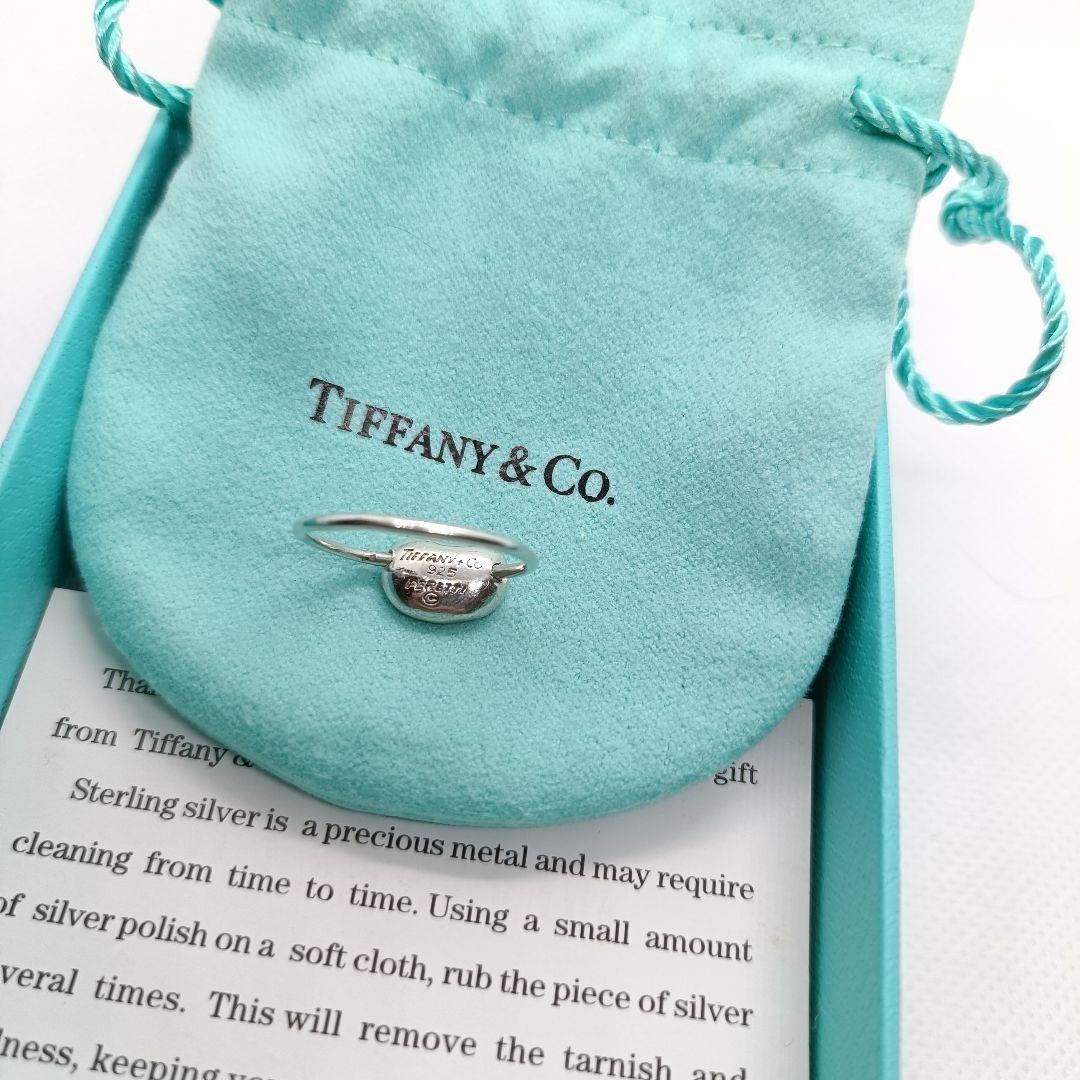ゆきみ様　極美品✨️　ティファニー　リング　ビーン　925 シルバー
