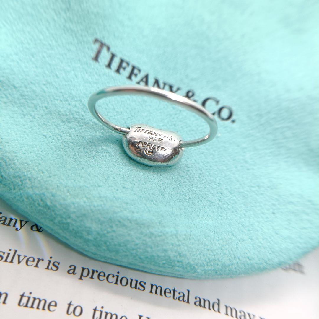 ゆきみ様　極美品✨️　ティファニー　リング　ビーン　925 シルバー