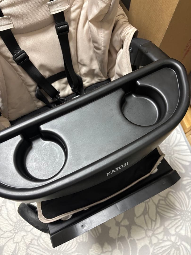 【美品】2人乗りベビーカー　カトージ　2人でゴー　付属品付き
