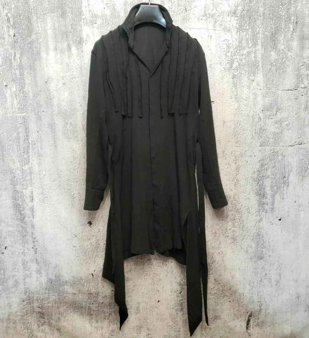 トップス kiryuyrik YOURYU CUT FRILL LONG SHIRT