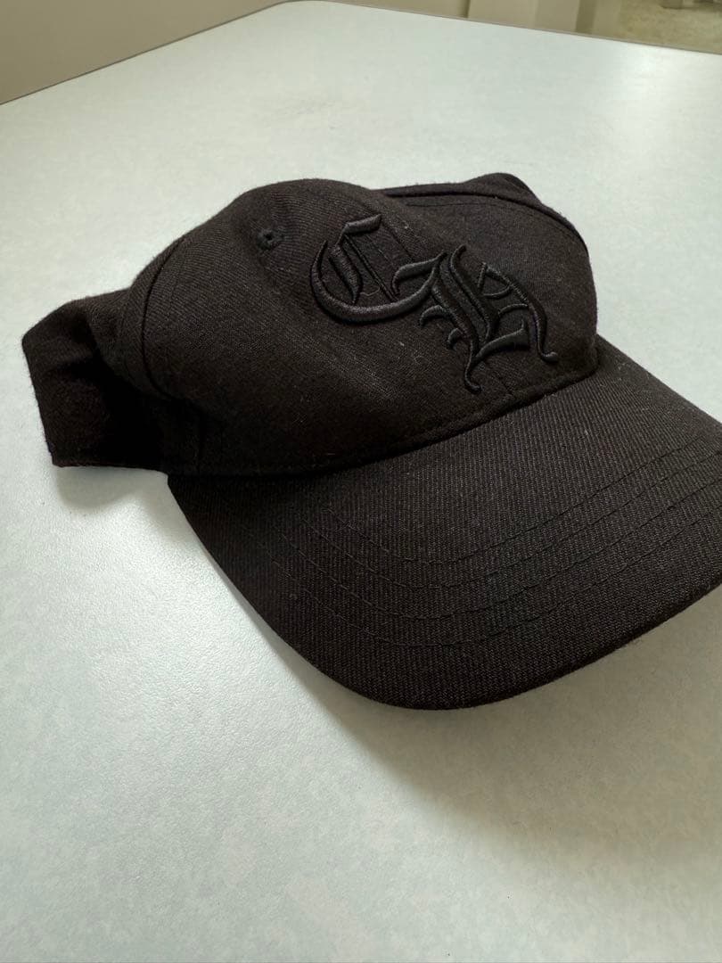 CHROME HEARTS 黒 ベースボールキャップ