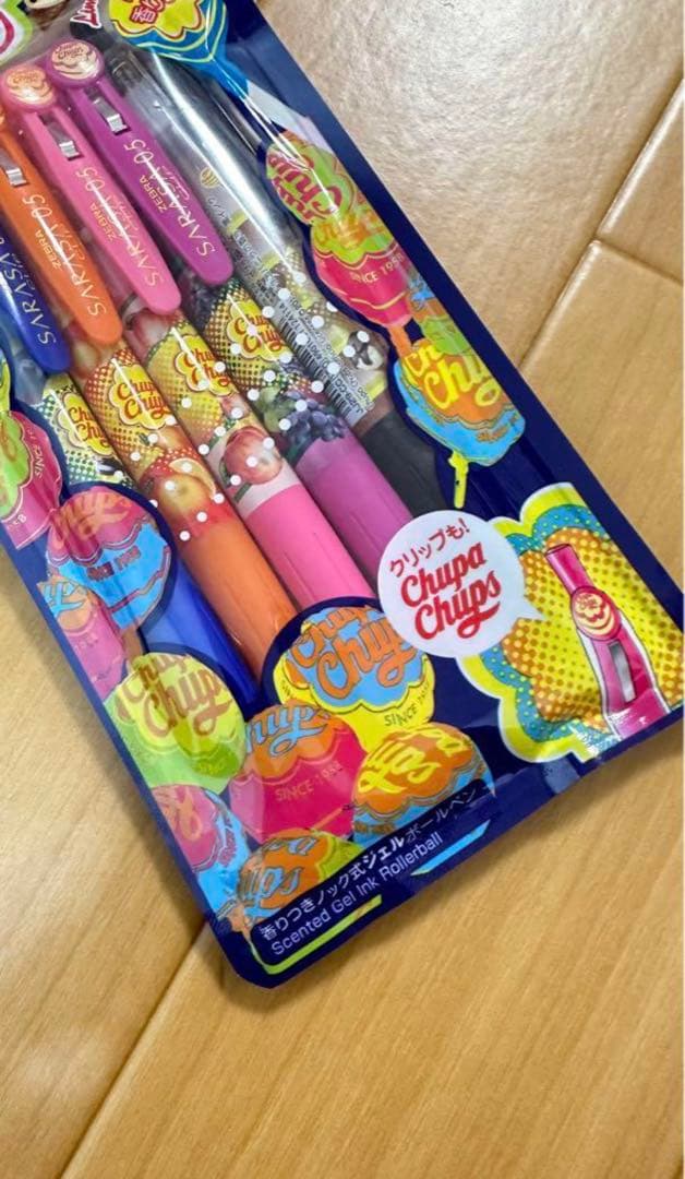ゼブラ　サラサクリップ× チュッパチャプス　5色セット　ボールペン