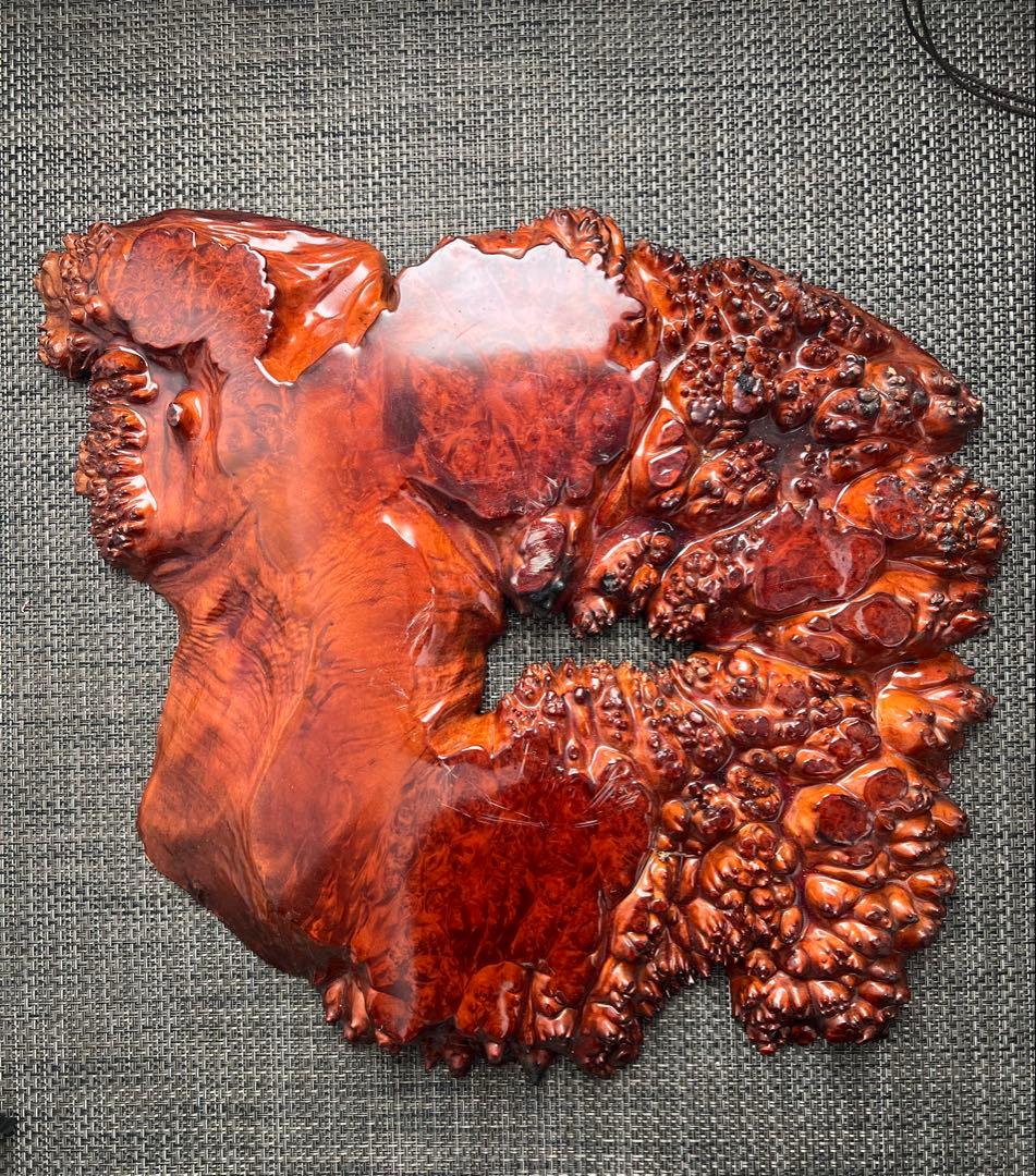 花台　瘤　玉杢　葡萄杢　天然木　置き台　　盆栽台　香炉台　高級