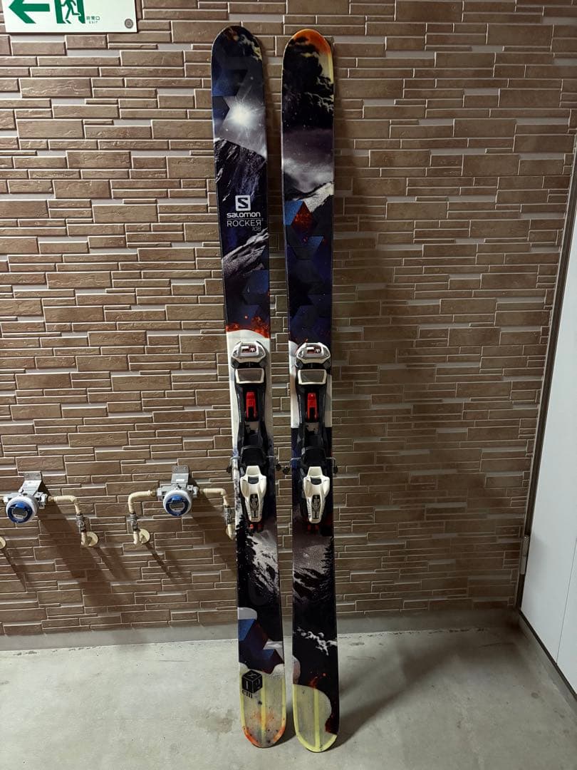 Salomon Rockers スキー バインディング付き