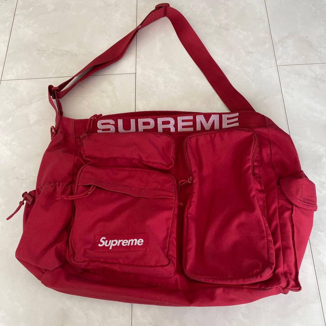 Supreme メッセンジャーバッグ レッド