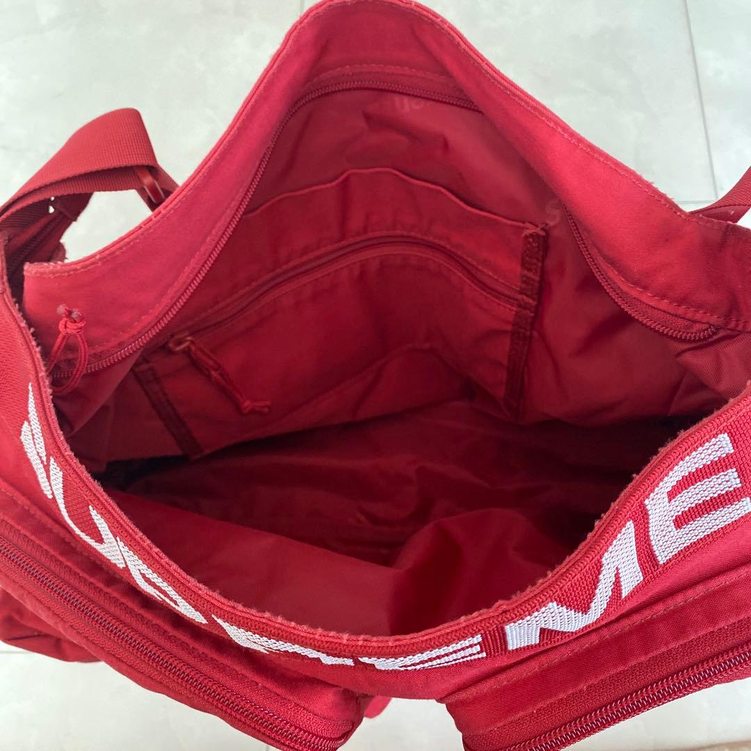 Supreme メッセンジャーバッグ レッド