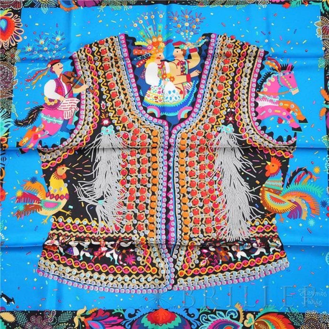 HERMES カレ90 コスチューム・ド・フェット　新品