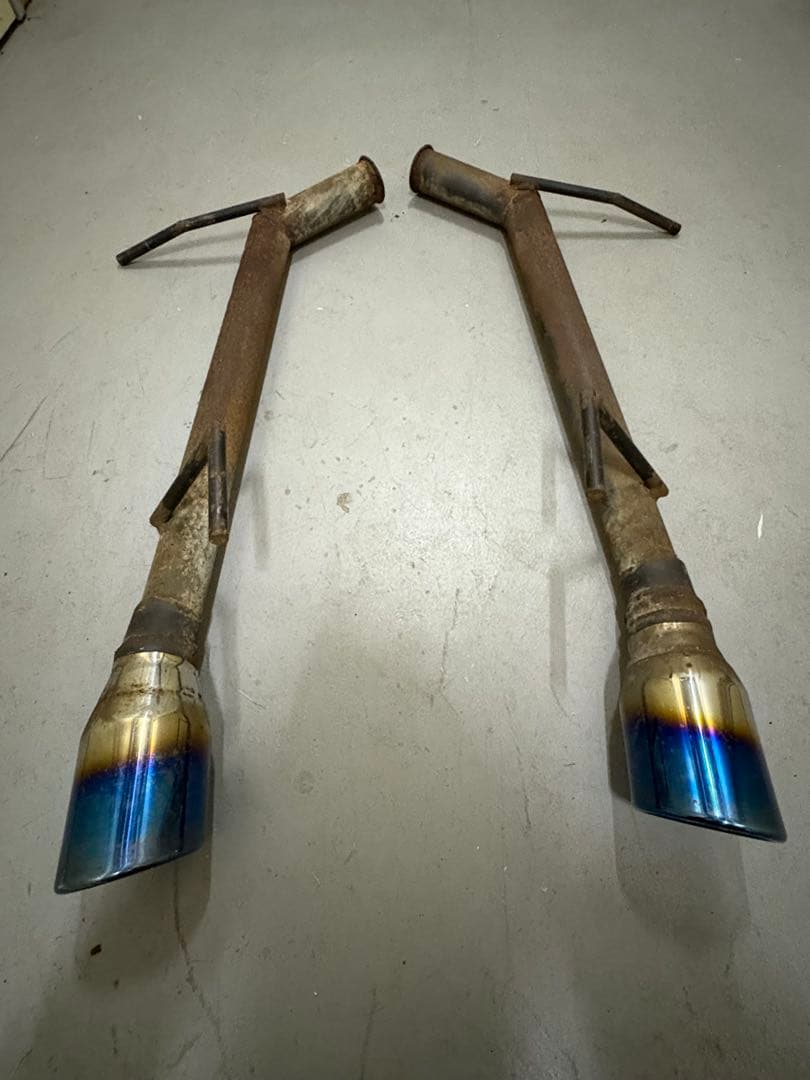 v36 スカイライン　ワンオフ　フルストレートマフラー